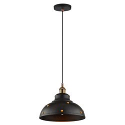 Lampa wisząca SCRIMI 31-57662 czarna 1x40W E27