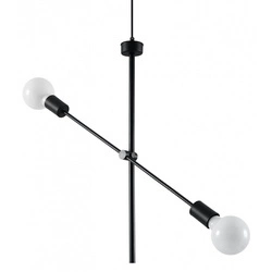 Lampa wisząca CONCEPT 2 SL.0711 czarna 2xE27