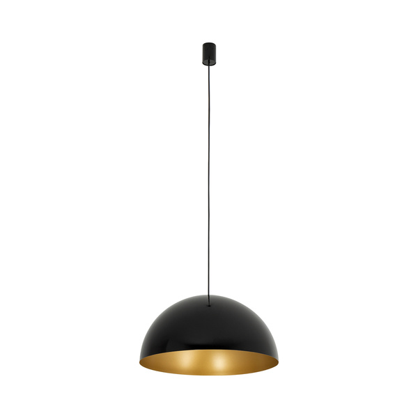 Lampa wisząca HEMISPHERE SUPER L BLACK-GOLD śr. 50cm 4xGX53 | czarny/złoty 10693