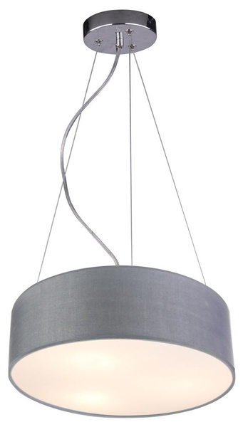 Lampa wisząca KIOTO 40 cm 31-67722, jasnoszara, 3x40W E27