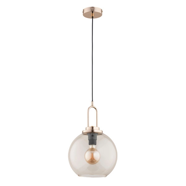 Lampa wisząca ALFA SEPTUM ZŁOTA 1xE27 25cm | 60905