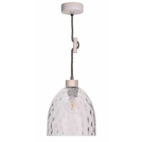 Lampa wisząca AURA przeźroczysta 30cm