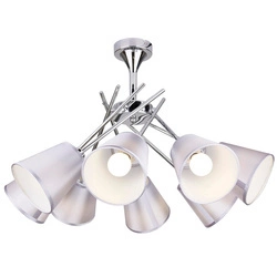 Lampa sufitowa VOX 38-70647 chromowa 8x40W E14  z regulacją położenia abażurów