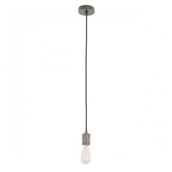 Lampa wisząca CASA śr. 10cm E27 | czarny