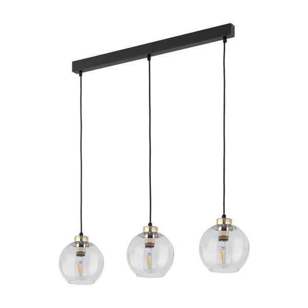 DEVI TRANSPARENT LAMPA WISZĄCA 3 PŁ LISTWA 4580