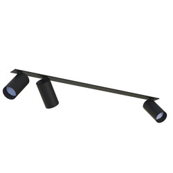 Lampa punktowa podtynkowa MONO SURFACE III szer. 70cm GU10 | czarny