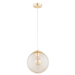 Lampa wisząca ALFA LEILA ZŁOTA 1xE27 25cm | 61431