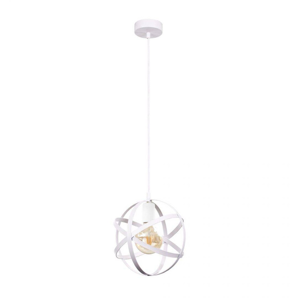 Lampa wisząca 1xE27 POLA WHITE