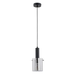 Lampa wisząca CELIA śr. 15cm E27 | czarny