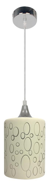 SAND LAMPA WISZĄCA 12 1X40W E27 CHROM