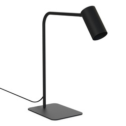 Lampa biurkowa MONO 40cm GU10 | czarny