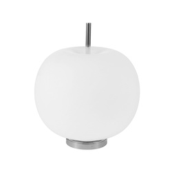 Lampa stołowa Apple 1xE27 maks. 60W chromowany metal/białe szkło