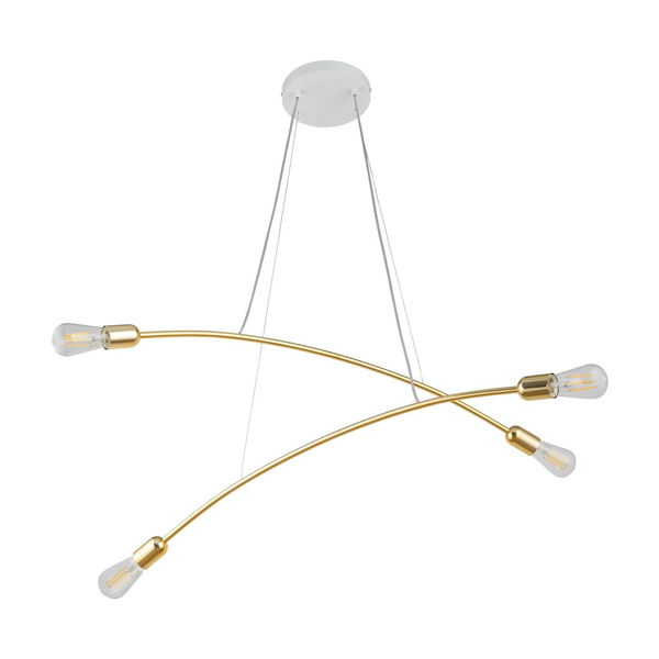 HELIX GOLD LAMPA WISZĄCA 4 PŁ