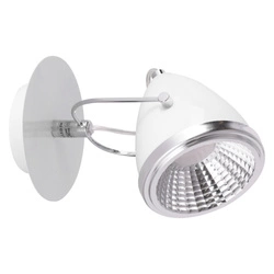 Lampa ścienna Oliver w zestawie 1xGU10 LED 5,5W Chrom Metal/Biały Metal 5109102