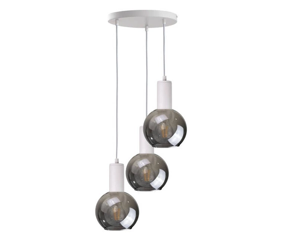 Lampa wisząca 3xE27 SUPRA WHITE