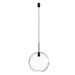 Lampa wisząca SPHERE XL śr.35 cm E27 | czarny 7846