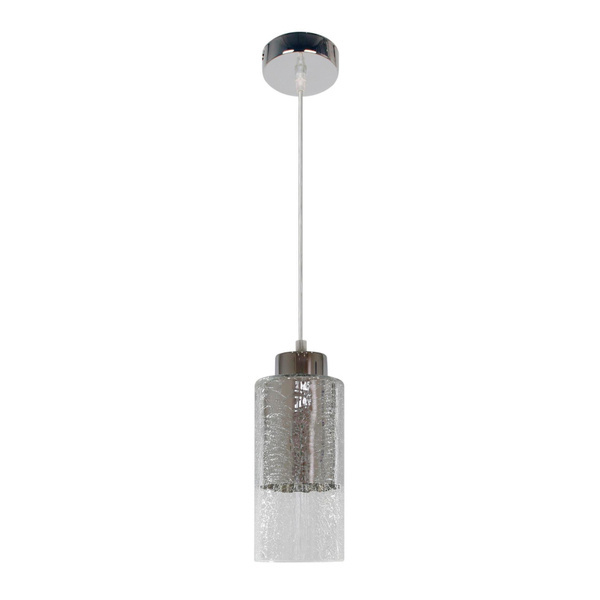 Lampa wisząca LIBANO 31-51646 srebrna 1x60W E27