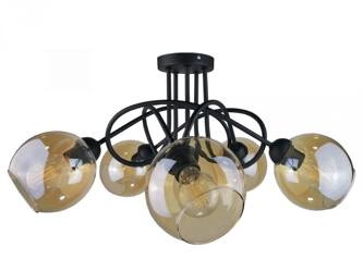 Lampa sufitowa 5xE27 VENUS BLACK