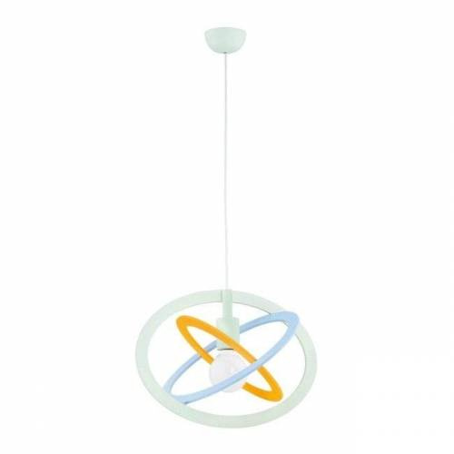 Lampa dziecięca wisząca GRADI ELIPSE CHILL E27 wys. 90cm | multikolor