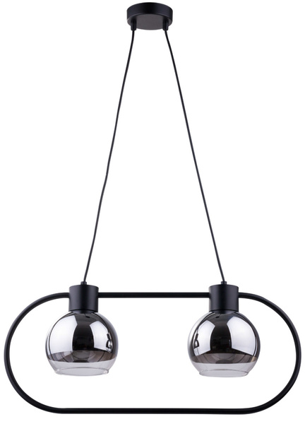 Lampa sufitowa wisząca LINDA 2 ZWIS czarny 31892