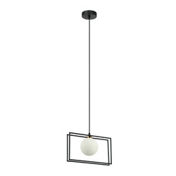 Lampa wisząca GROSETTA dł. 30cm G9 | czarny