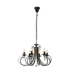 RLD94217-6B NOVIA LAMPA WISZĄCA CZARNA/BLACK