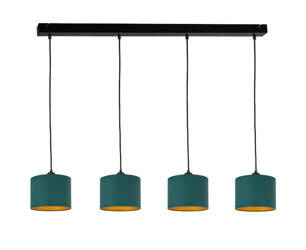 Lampa wisząca 4xE27 FLOW GREEN