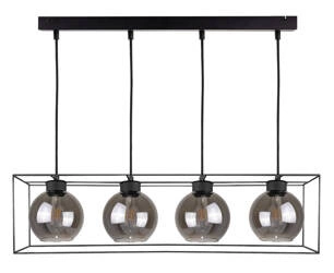 Lampa wisząca 4xE27 ARKAS LONG SMOKY