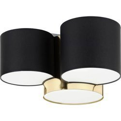 Nowoczesna lampa sufitowa MONA GOLD 3445 3xE27