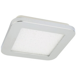 Plafon 17 cm, NEXIT 10-66770, chrom/granilla, 10W LED, barwa ciepła 3000K, IP44