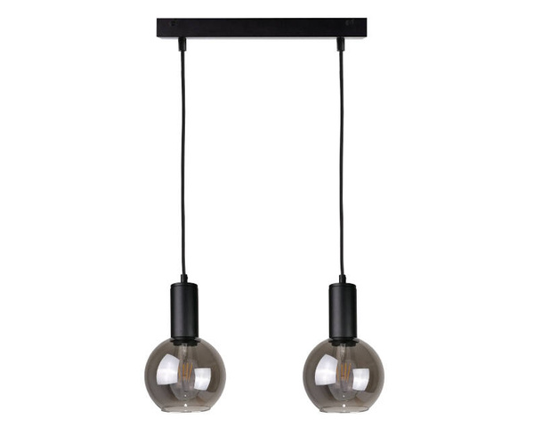 Lampa wisząca 2xE27 SUPRA BLACK