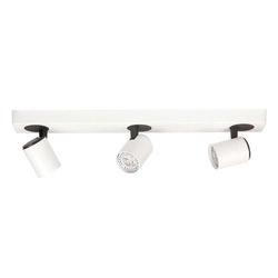 Lampa sufitowa reflektor ELVIRA dł. 54cm 3xGU10 | biały