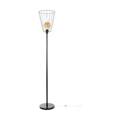 Swan Lampa Podłogowa 1xE27 Max.60W Czarny/Czarny 12430104