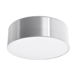 Plafon ARENA PVC Stal szary 15W LED, SL.0128