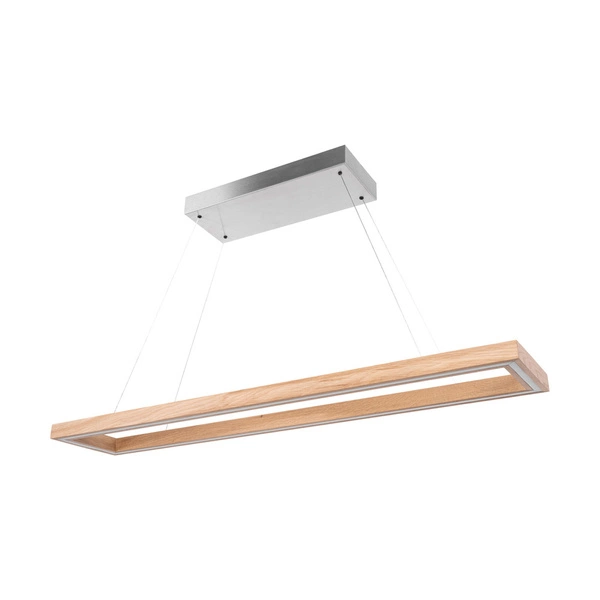 Legno Lampa Wisząca 3xLED24V 68W Int. Nikiel mat/Dąb Olejowany | ściemniacz dotykowy | 1037415900000