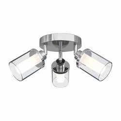 Lampa sufitowa pół plafon VISTA III 3x G9 IP44 śr. 35cm | chrom 8050