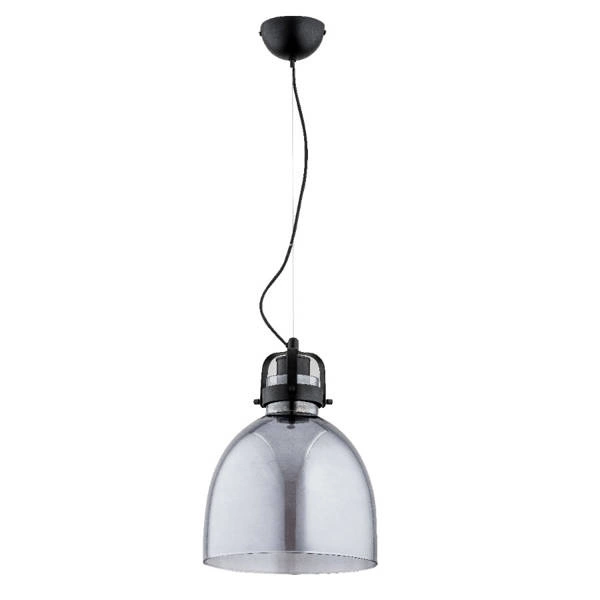 Nowoczesna lampa wisząca loftowa AMERI E27 wys. 90cm | czarny