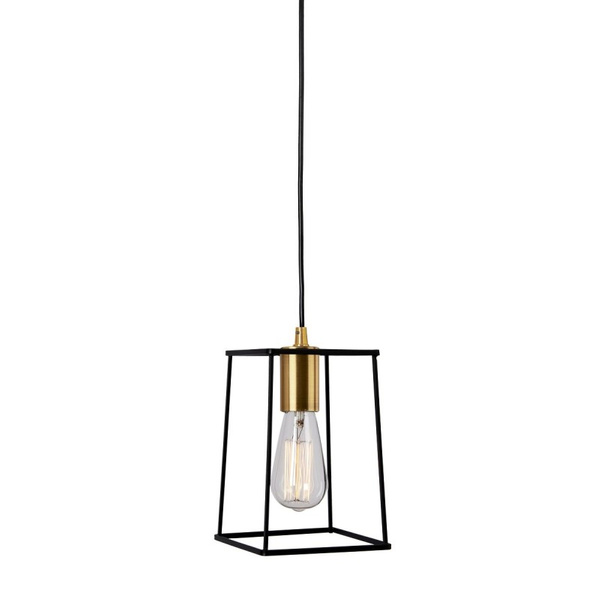 Lampa wisząca Alanis dł. 14.5cm E27 | czarny