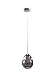 Lampa wisząca 1xE27 LOKI SILVER