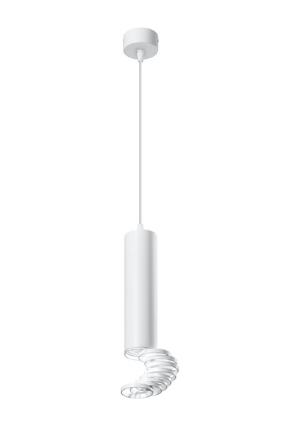 Lampa wisząca TUBA 31-77707, biała, 1x50W GU10