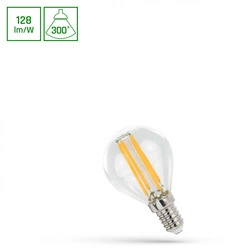 LED KULKA E-14 230V 5,5W COG NW CLEAR SPECTRUM