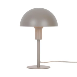 Lampa stołowa ELLEN E14 40W Metal | Jasnobrązowy