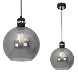 Lampa wisząca OMEGA BLACK / GOLD MLP65300