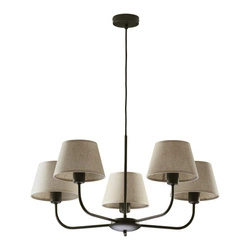 Stylowa lampa wisząca CHICAGO E27 60W szer. 70cm | beżowy 3989