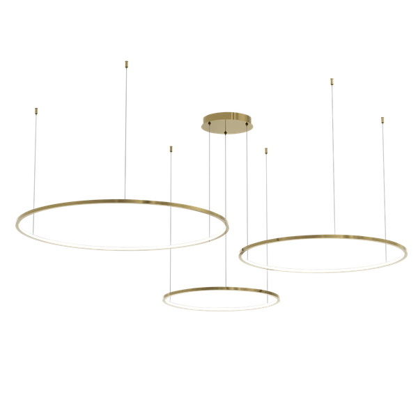 Lampa wisząca Saturno Gold 100W LED