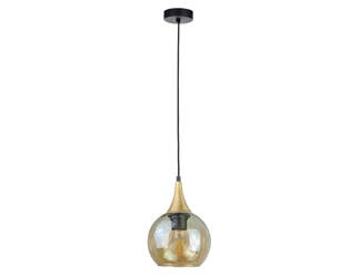 Lampa wisząca 1xE27 CALLISTO BLACK/GOLD