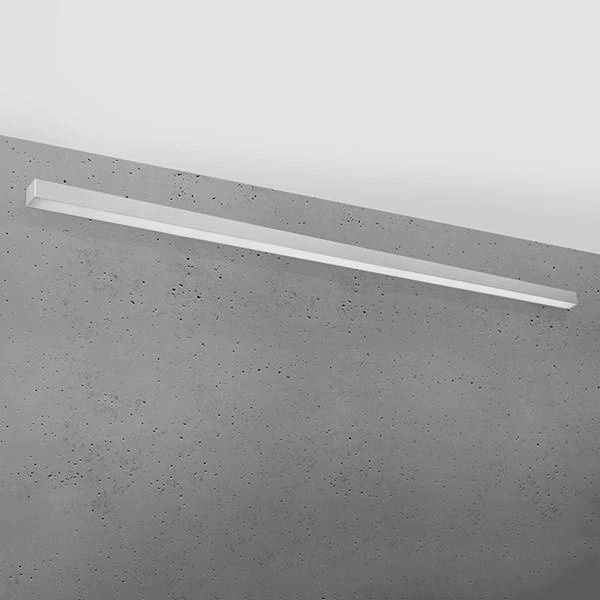 Kinkiet PINNE, 200 cm, szary, 50W LED, barwa neutralna 4000K, TH.239