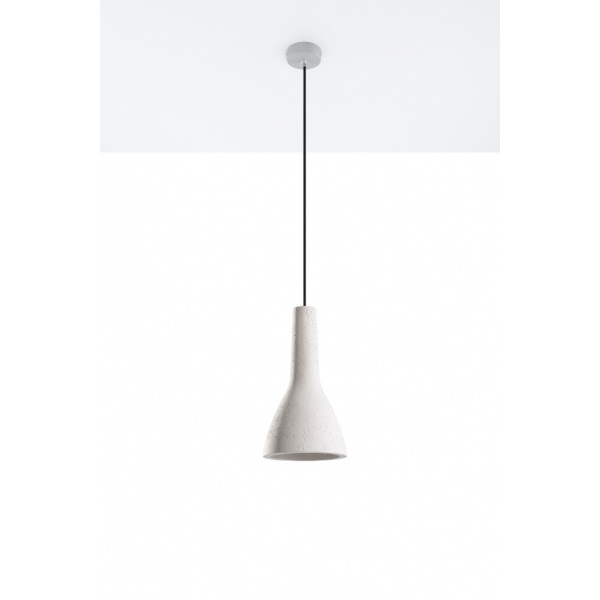 Betonowa lampa wisząca EMPOLI SL.0280 1xE27 szara