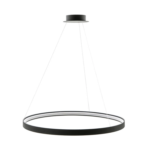 Lampa wisząca LA0722/1 - BK - CIRCLE Fi 1100mm dł. linek H2,5m