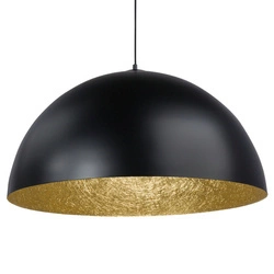 Lampa wisząca SFERA czarno - złota 90cm